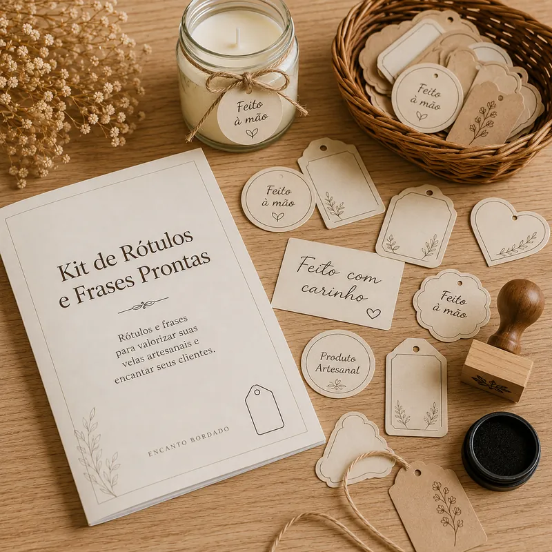 Bônus 4 — Kit de Rótulos e Frases Prontas